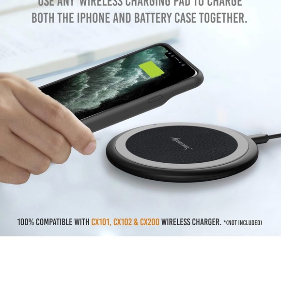 Alpatronix Battery Case for iPhone 13 and iPhone 13 Pro (6.1 inch), Strong Slim - Picture 3 of 7